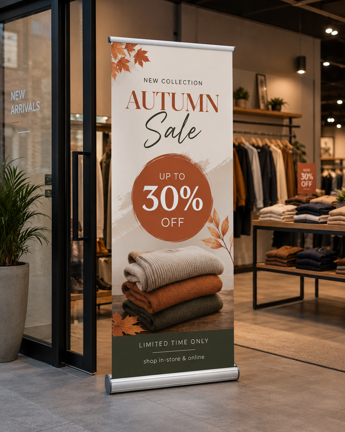 Roll-up Economico monofacciale