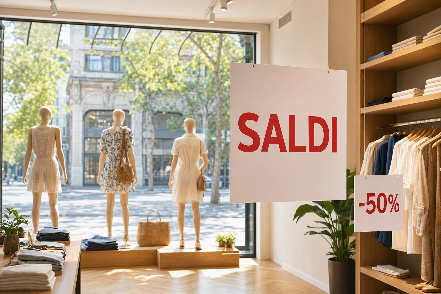 Cartelli per saldi e promozioni